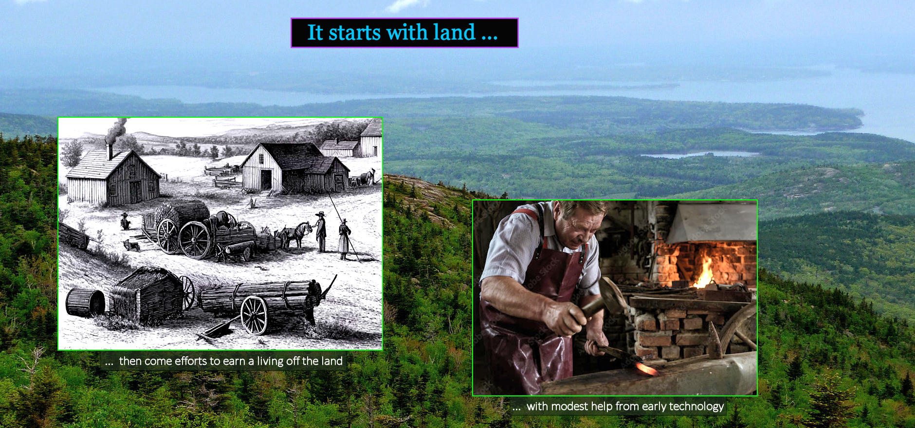 Colonists have no money, and few tools